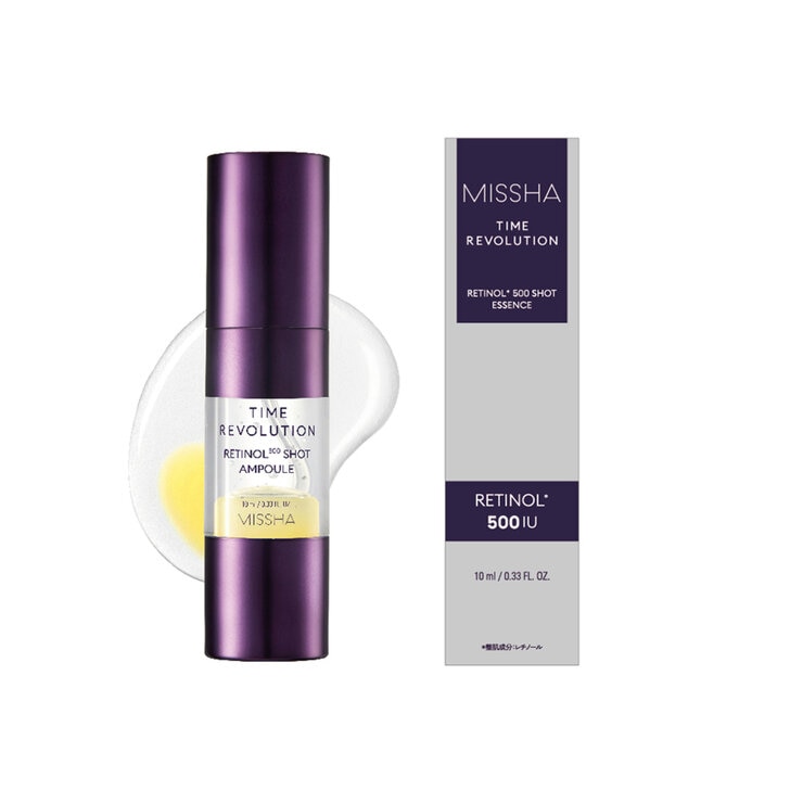 ミシャタイムレボリューションレチ500ショット 美容液 10mL x 2 ミシャタイムレボリューションレチ500ショット 美容液 10mL x 2