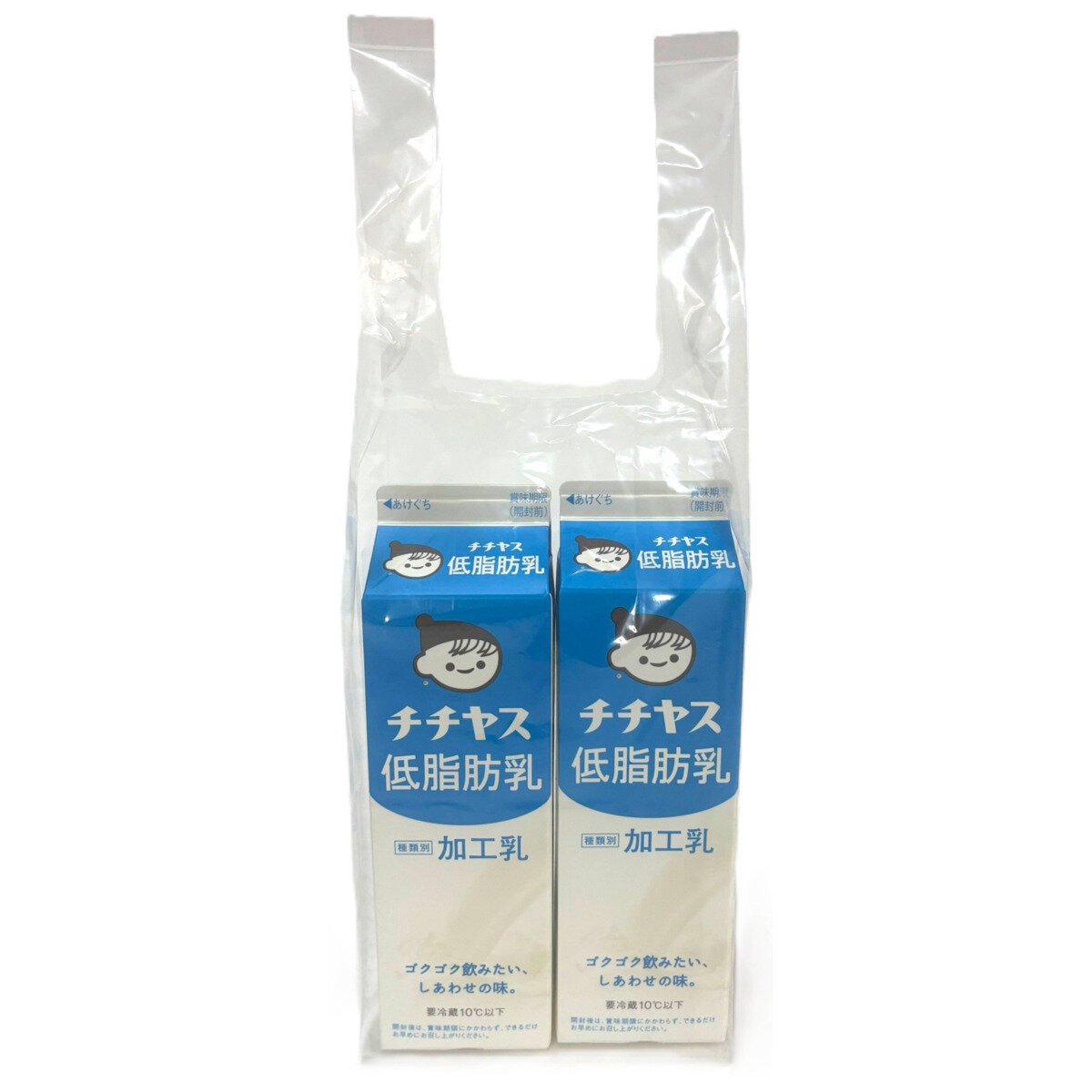 チチヤス 低脂肪乳 1L x 2