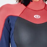 リップカール オメガ スチーマー 女性用 3/2mm バックジップ ウェットスーツ 113WFS スレートローズ 10号