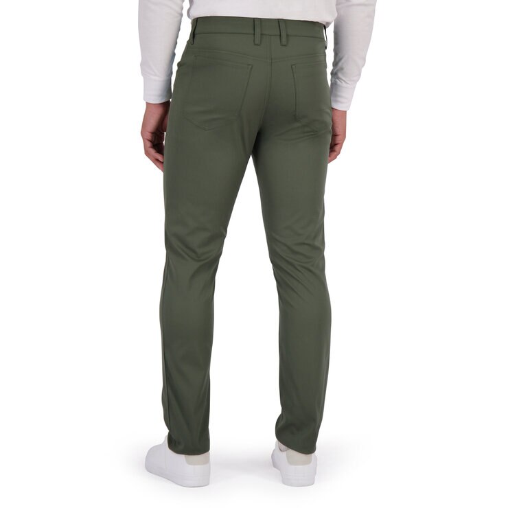 カークランドシグネチャー メンズ 5ポケット パンツ グリーン ウエスト 36 インチ 股下 32 インチ