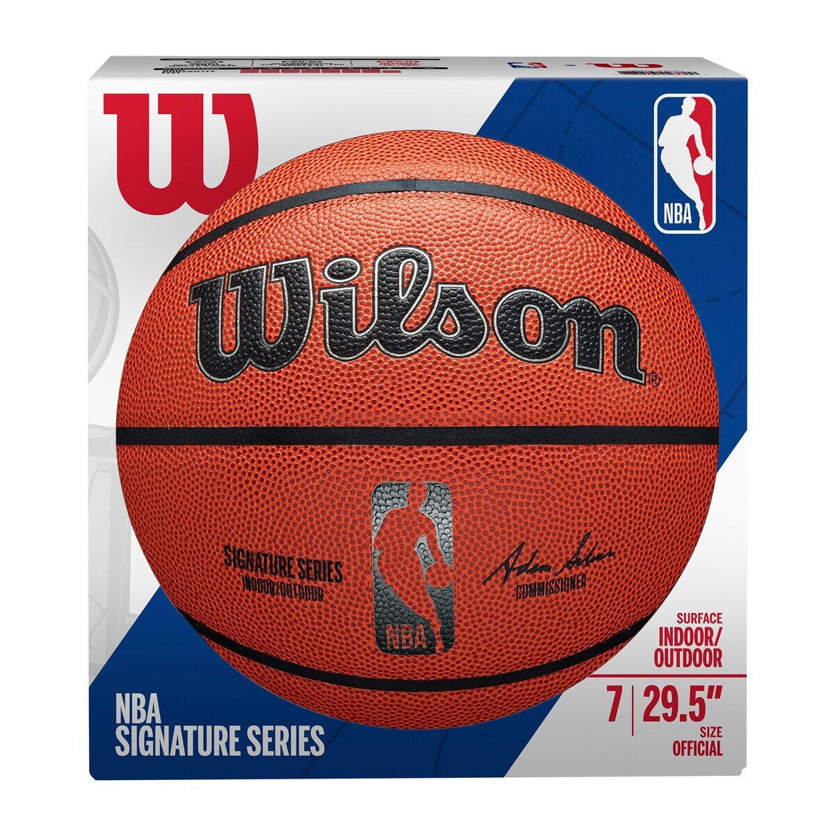 【新品・未使用】ウィルソン［Wilson］NBA バスケットボール  7号球