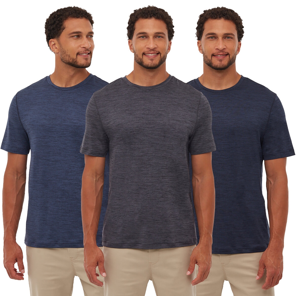 BENCH. メンズ Tシャツ 3枚組 XL アソート 2