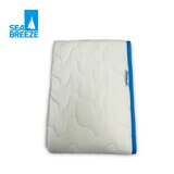 シーブリーズ 冷感敷きパッドシーツ ダブル ホワイト