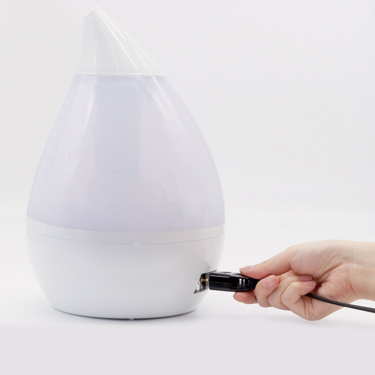 アピックスインターナショナル SHIZUKU スチームファン式アロマ加湿器