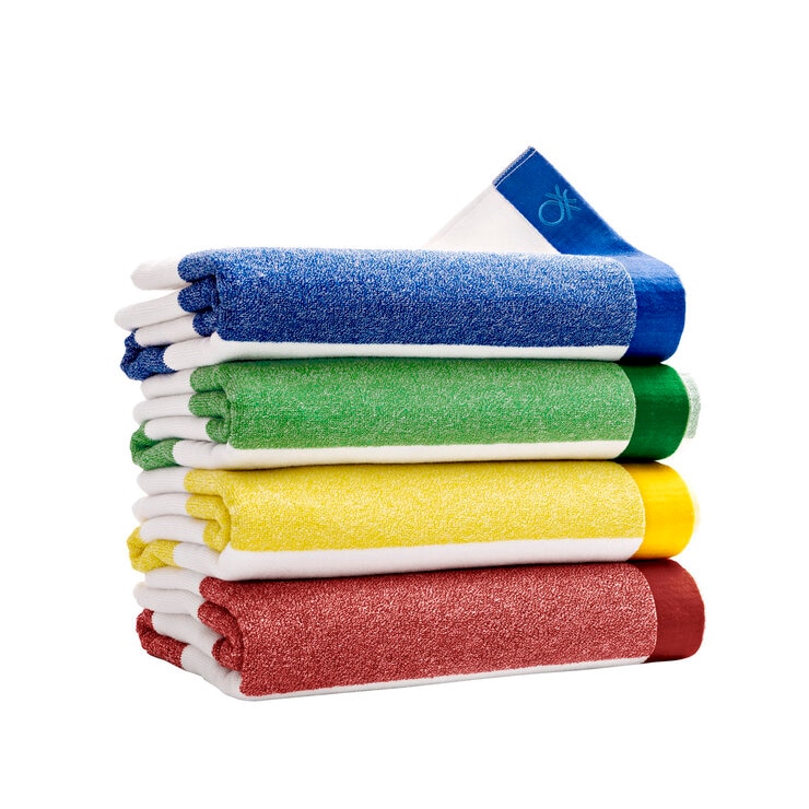 ベネトン ビーチタオル 90cm x 160cm