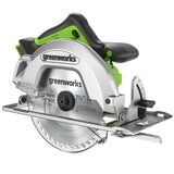 Greenworks 24V 184mm (7-1/4”) ブラシレスモーター搭載 丸のこ