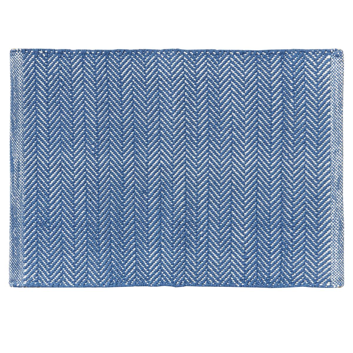 ノラ ピタットラグ 45 x 60cm ブルー