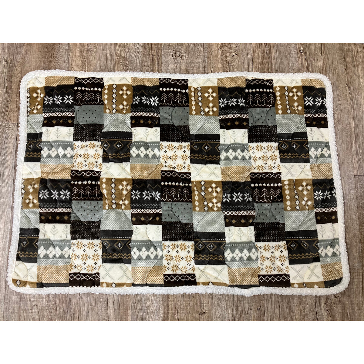 ペット用ブランケット 2個セット ブラウン