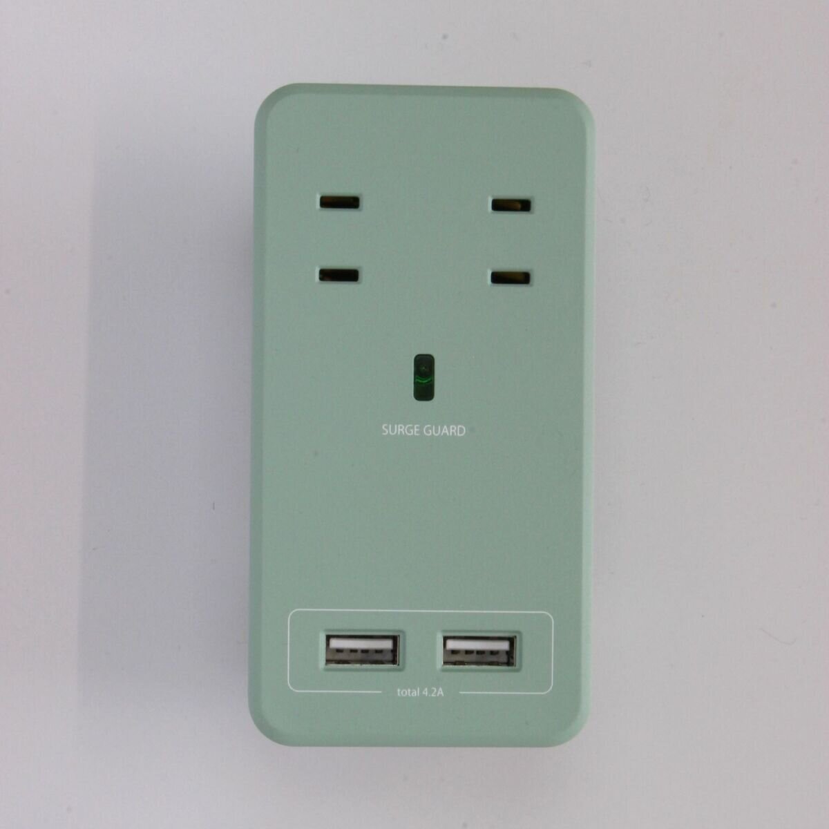 Fargo（ファーゴ）SATI COLOR(サティカラー) AC4個口 4.2A USB 全14色 CT221 ライトグリーン