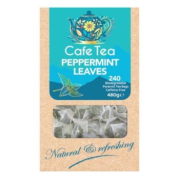 Cafe Tea 100％ ペパーミントティーバッグ 240包