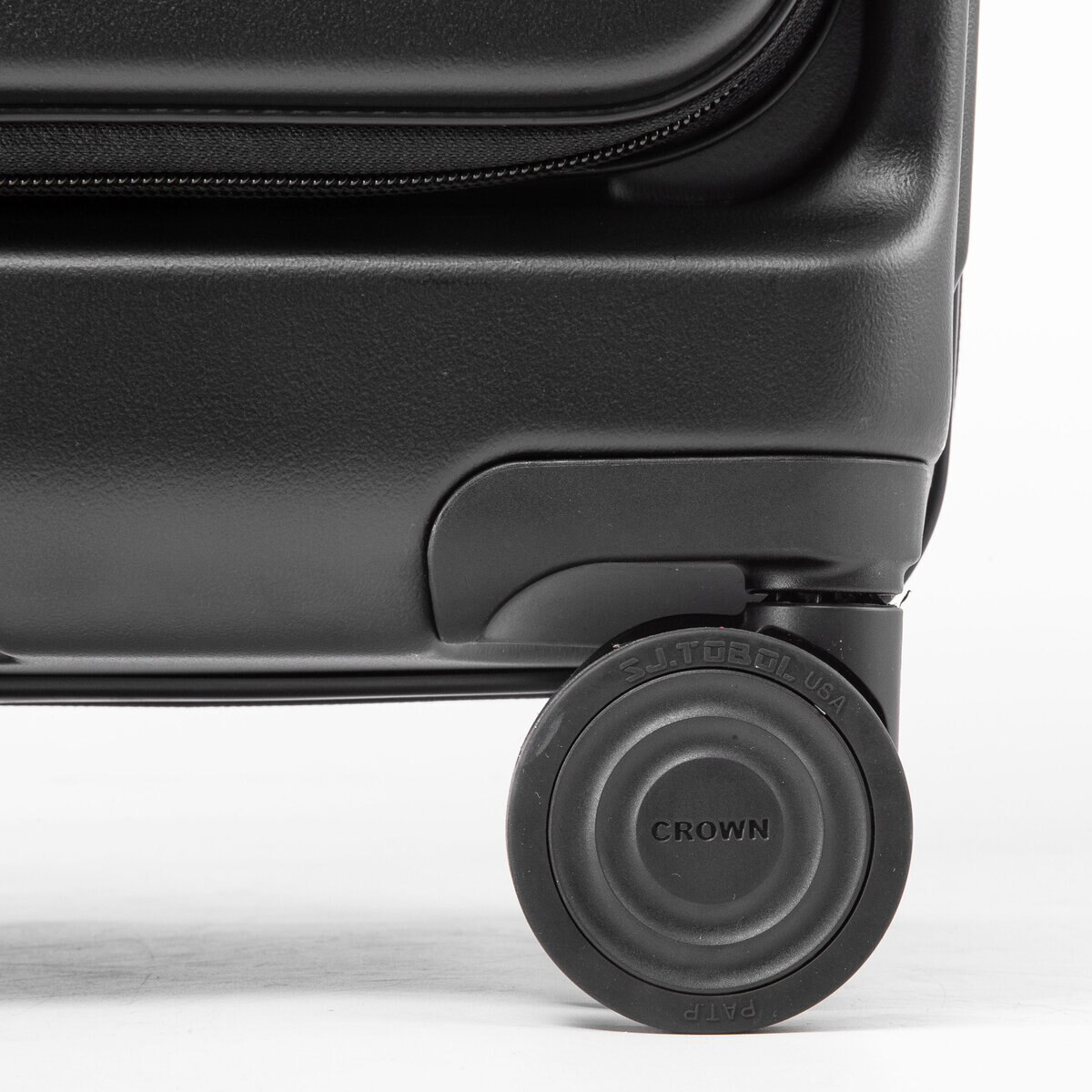 クラウン フロントオープン スーツケース C-F5159H 25インチ ブラック