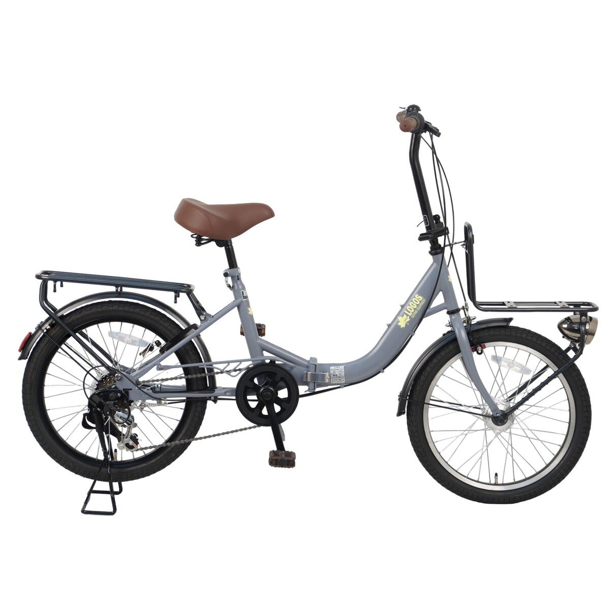 ロゴス 20インチ 折り畳み自転車 LG-20FD グレー | Costco Japan
