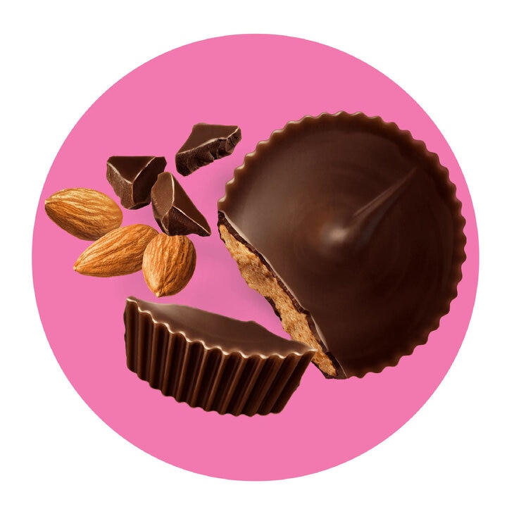 チョコXO オーガニックダークチョコレートアーモンドバターカップ 420g チョコXO オーガニックダークチョコレートアーモンドバターカップ 420g