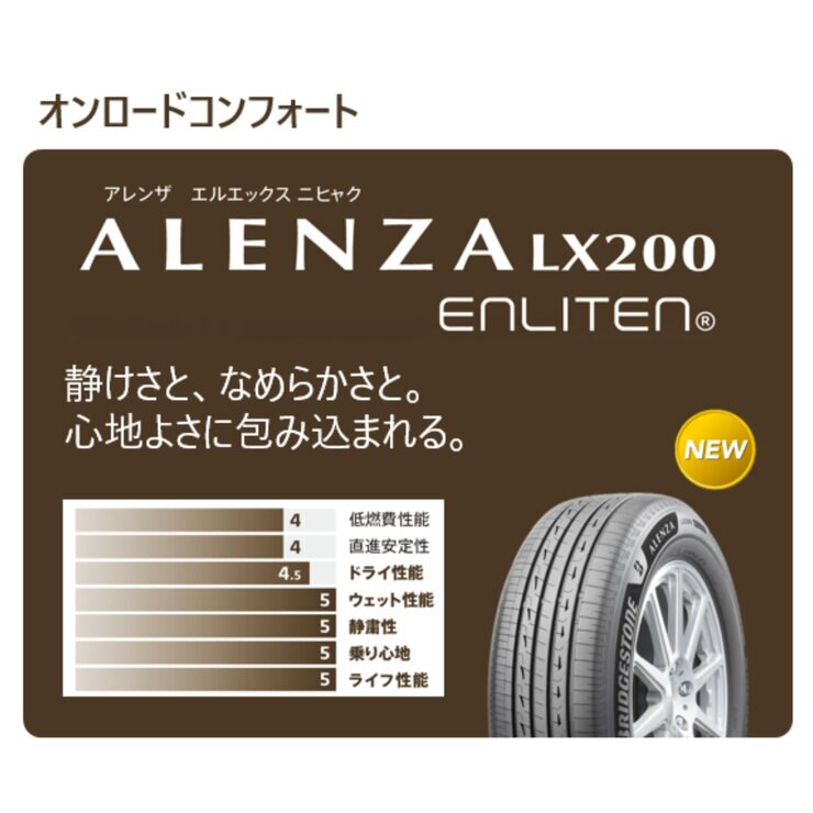 BRIDGESTONE 255/45R20 105W XL ALENZA LX200