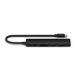 Satechi 6-in1 USB-C スリムマルチポートアダプター ブラック