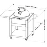 Nexgrill チャコール ケトルグリル カート付