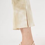 オーシャンパシフィック レディース UVカット パンツ ベージュ L