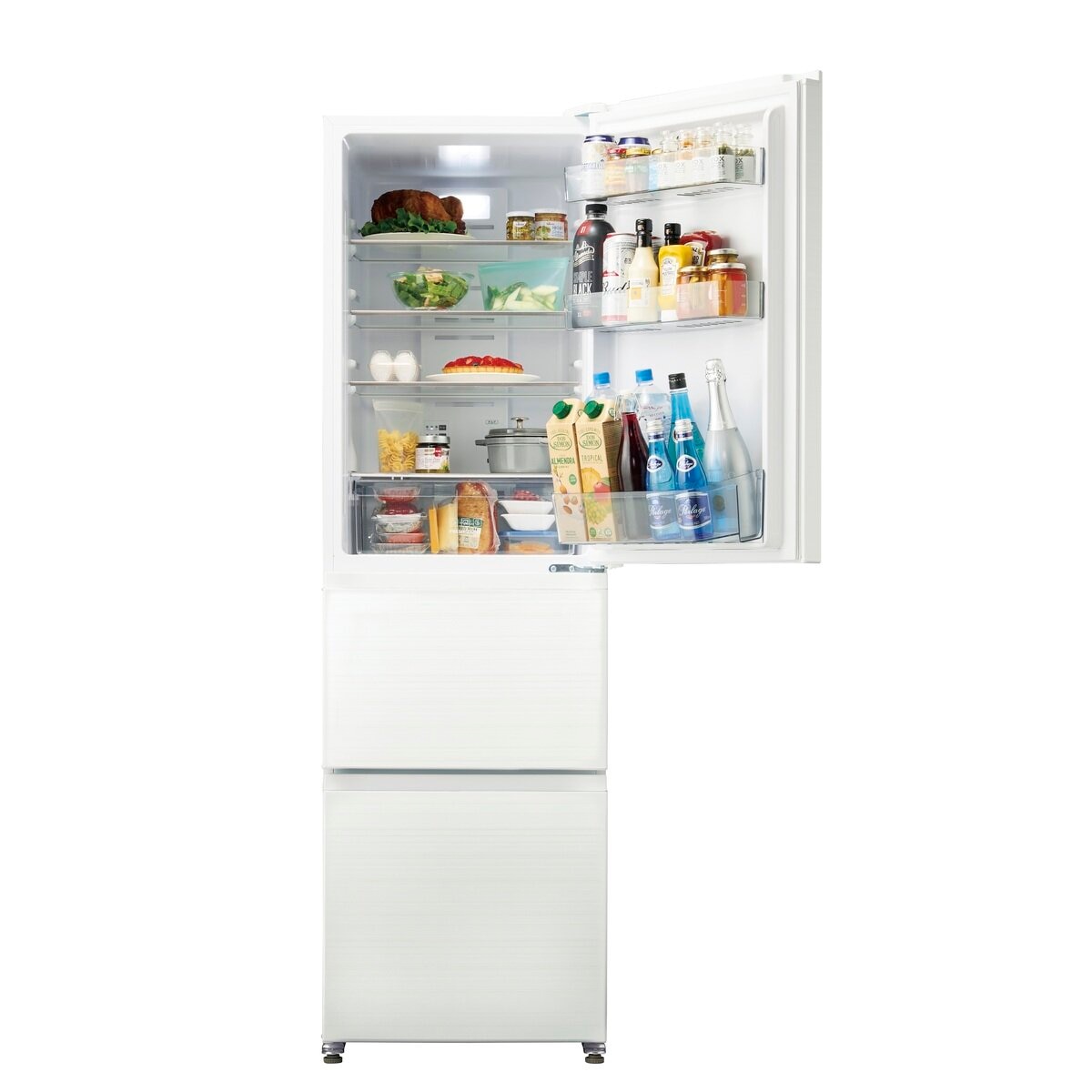 Haier 335L 冷蔵庫 JR-CV34A-W リネンホワイト