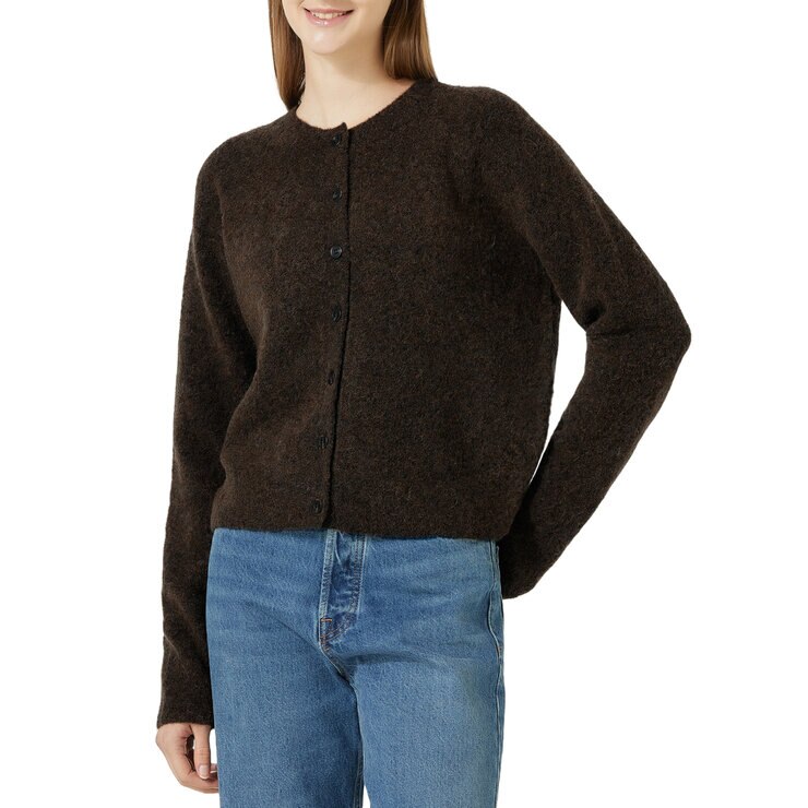 VINE レディース アルパカ ウール カーディガン
