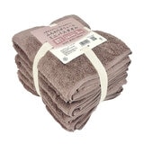 ふんわりボリューム ミニバスタオル 40cm×100cm 3枚組 ピンク