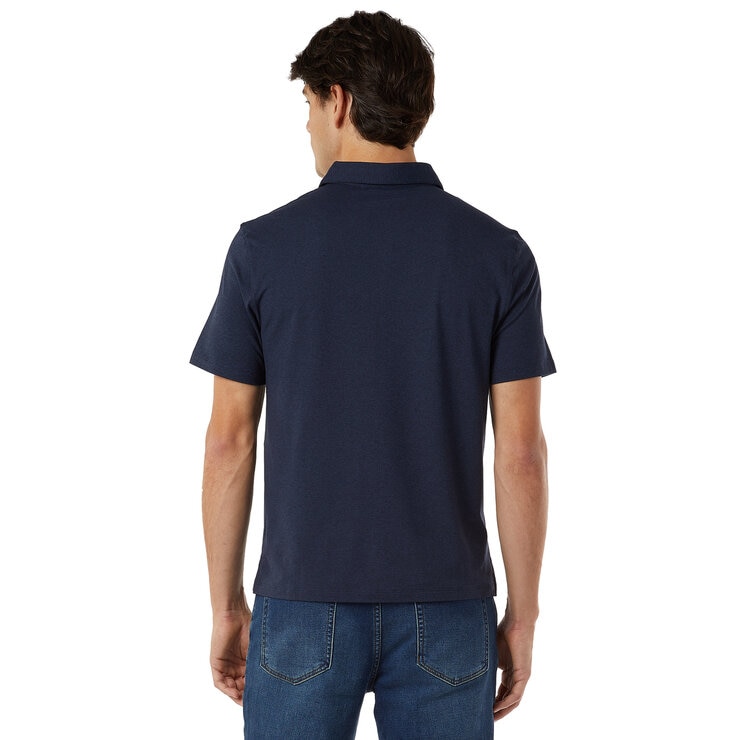 32 DEGREES メンズ ポロシャツ ネイビー L