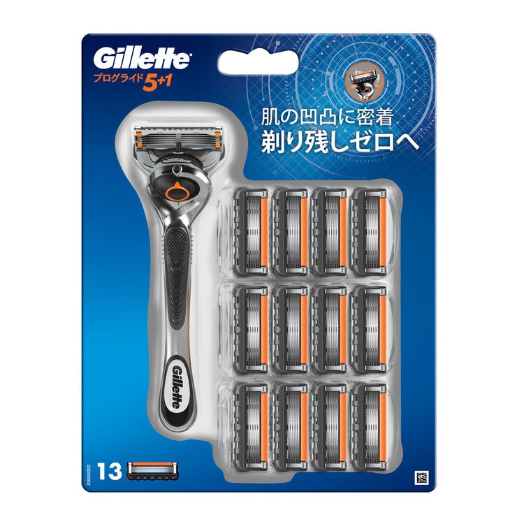 Gillette プログライド•Schick等　男性カミソリ＆替え刃 ジレット プログライド 電動タイプ 髭剃り カミソリ 男性 ( 替刃12個入
