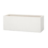 ヤマテー ラムダスリム 長角プランター M 80 x 30 x 30 cm ホワイト