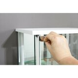 レグラス コレクションケース スタンド 3段 ミラータイプ ホワイト レグラス コレクションケース スタンド 3段 ミラータイプ ホワイト