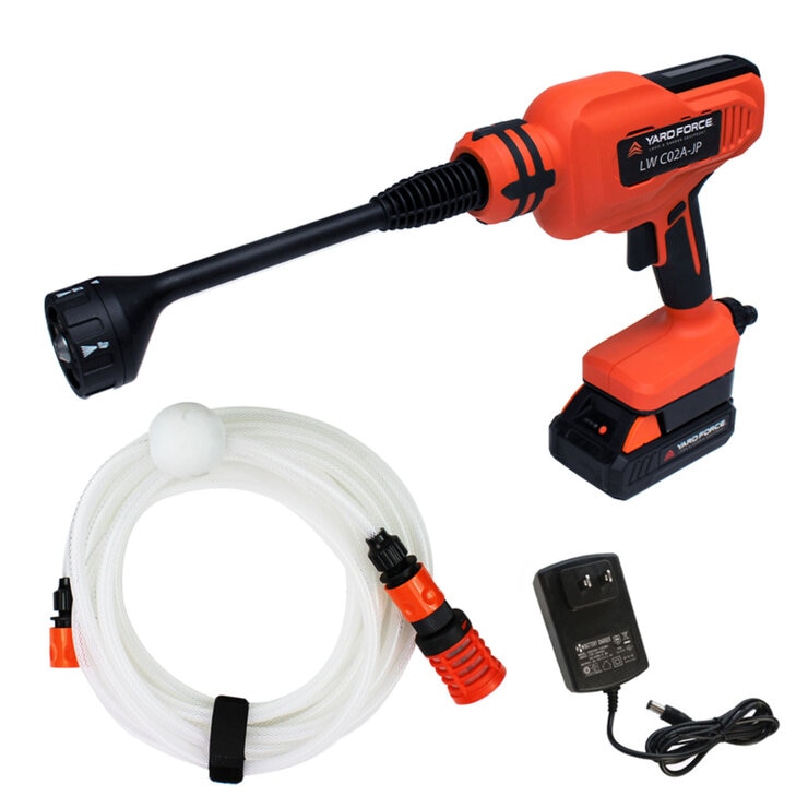 ヤードフォース 24Vコードレス強水圧洗浄機 LW-C02A-JP