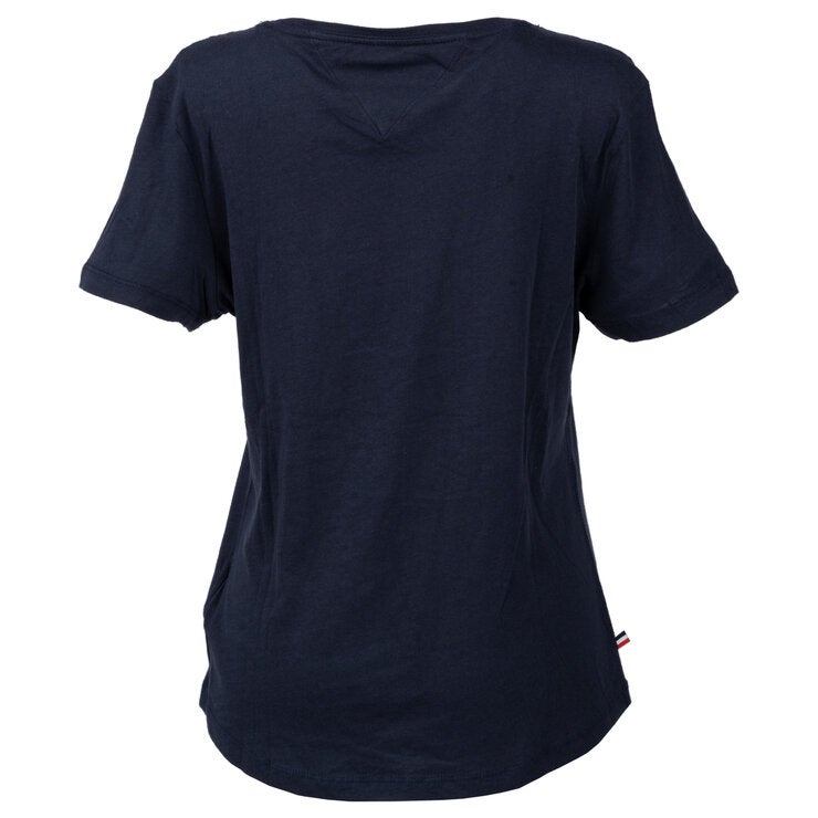 トミー ジーンズ ソフト ジャージ Tシャツ ブラック アイリス S トミー ジーンズ ソフト ジャージ Tシャツ ブラック アイリス S