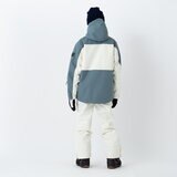 オーシャンパシフィック レディース スノージャケット クリーム / ダークグレー S オーシャンパシフィック レディース スノージャケット クリーム / ダークグレー S