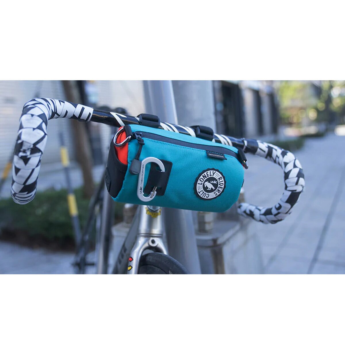 COURSIER クーリエ スプリントハンドルバーバッグ (1.5L) ティール/オレンジ