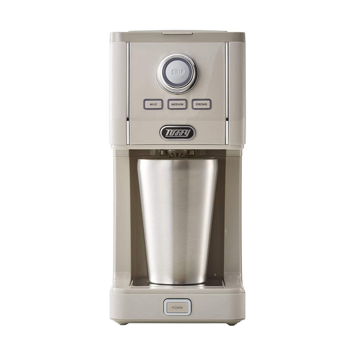 トフィー ダイレクトドリップアロマコーヒーメーカー K-CM12 グレージュ