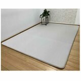 昭和西川 極厚冷感ラグ 200x270cm ベージュ