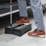 トレードワン センターサポート付折りたたみ踏み台 ちょい乗りセノ・ビー10cm 2個セット トレードワン センターサポート付折りたたみ踏み台 ちょい乗りセノ・ビー10cm 2個セット