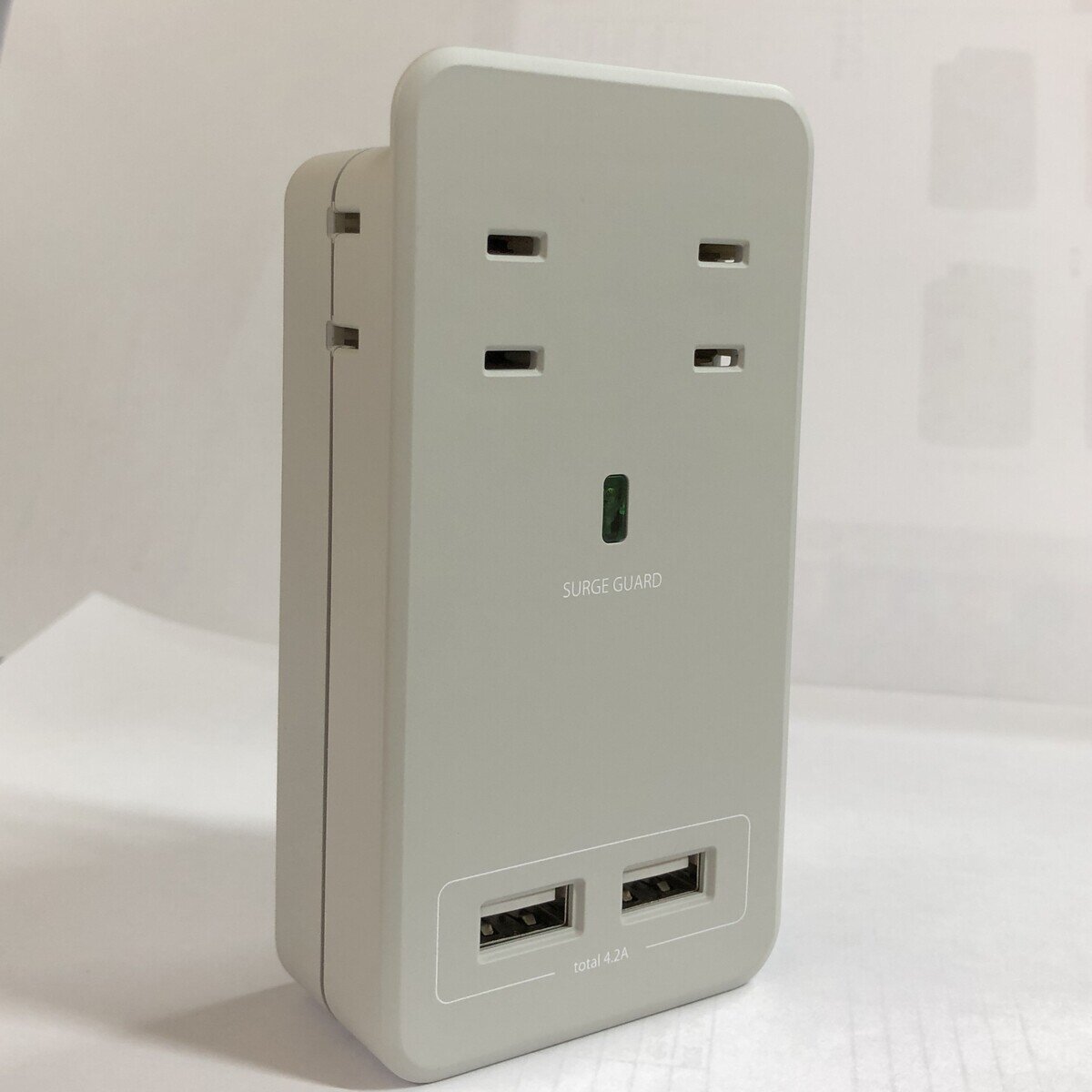 Fargo（ファーゴ）SATI COLOR(サティカラー) AC4個口 4.2A USB 全14色 CT221 ライトグレー