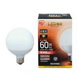 アイリスオーヤマ LEDボール球 E26 60型相当 電球色 LDG7L-G-6V4