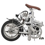 CAPTAIN STAG E RELIGHT 電動アシスト自転車 シルバー