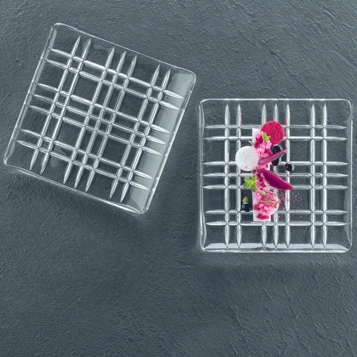 ナハトマン スクエア スクエアプレート 14cm 2枚入