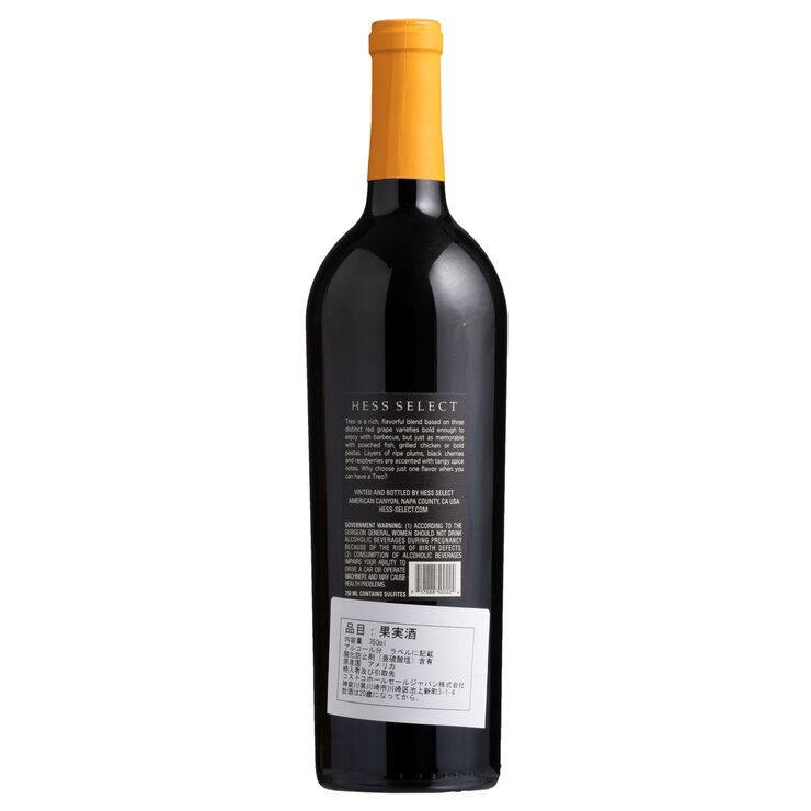 ヘス・セレクト トレオ・レッドブレンド 750ml ヘス・セレクト トレオ・レッドブレンド 750ml