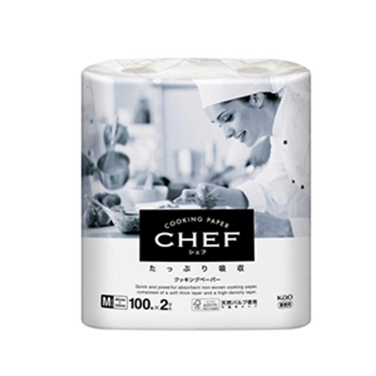 CHEF たっぷり吸収 Mサイズ 100枚 x 2本