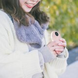 充電式バッテリーカイロ 2個セット ピンク&グレー