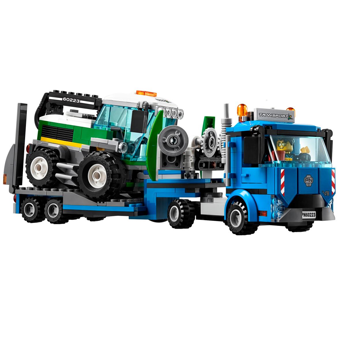 レゴ シティ 収穫トラクターと輸送車