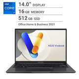 ASUS ノートPC/VivoBook/14インチ/Core i7-1255U/メモリー 16GB/SSD 512GB/X1405ZA-I7COBL