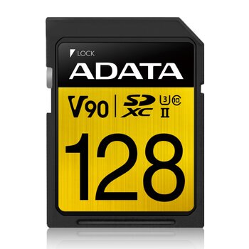 ADATA SD 128GB UHS-II U3 V90 ASDX128GUII3CL10-C