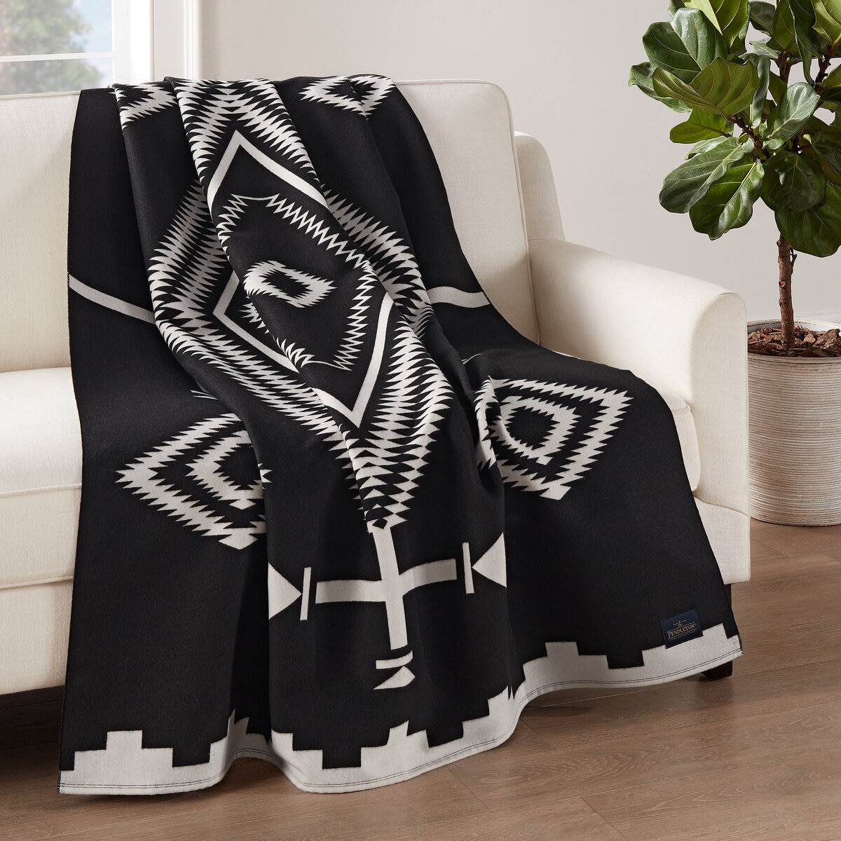 い　コストコHEIRLOOM　OVERSIZED THROW　ブランケット　毛布