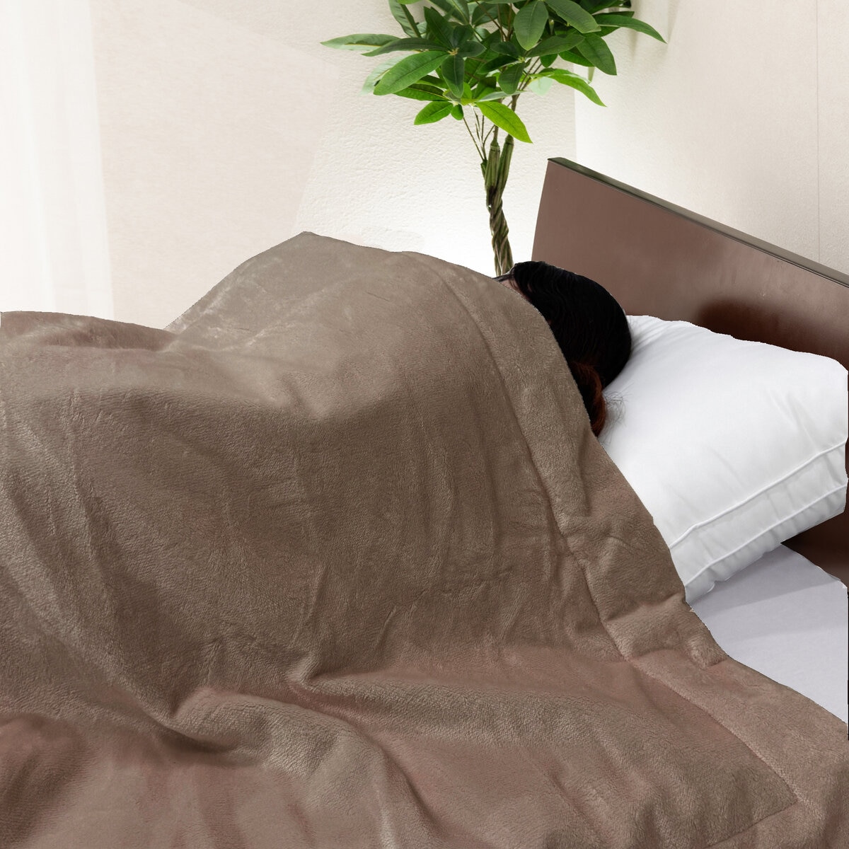 西川 5層あったかブランケット 140x200cm ブラウン | Costco Japan