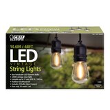 FEIT LEDストリングライト 14.6m 24球 屋内/屋外用