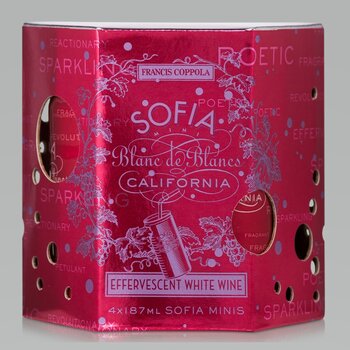 コッポラ・ソフィア  ブラン デ ブラン 187 ml x 4缶