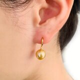 南洋真珠 ゴールド ピアス